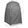 vidaXL Tragbare Campingtoilette mit Zelt 10+10 L