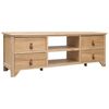vidaXL TV-Schrank 115x30x40 cm Paulownia Holz