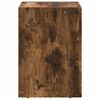 vidaXL Nachttisch Ger&auml;ucherte Eiche 29,5 x 33,5 x 50 cm Holzwerkstoff