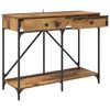 vidaXL Konsolentisch Altholz 100 x 39 x 78,5 cm Holzwerkstoff