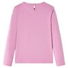 Kinder-Langarmshirt Dunkelrosa 140