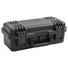 vidaXL Koffer f&uuml;r Flugreise Tragbar Schwarz 46,5x21,5x17,5 cm PP