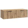 vidaXL Wandmontierter TV-Schrank Artisan-Eiche 98 x 41 x 30 cm