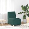 vidaXL Modulares Armfreies Sofa 3 pcs Dunkelgr&uuml;n 55 x 74 x 82 cm Stoff