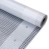 vidaXL Leno-Abdeckplane Wei&szlig; 1,5 x 10 m 260 g/m&sup2;