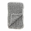 Venture Home Decke Kate 170x130 cm Polyester Hellgrau