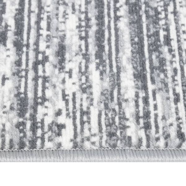 vidaXL Teppichl&auml;ufer BCF Grau 60x150 cm