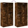vidaXL Kleiderschrank R&auml;uchereiche 100x50x200 cm Holzwerkstoff