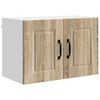 vidaXL Wandschrank PORTO Sonoma-Eiche 60 x 31 x 40 cm Holzwerkstoff