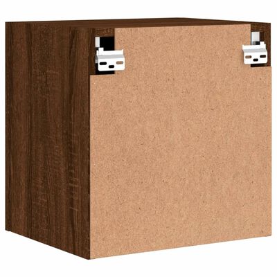 vidaXL TV-Wandschrank Braun Eiche-Optik 40,5x30x40 cm Holzwerkstoff