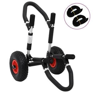 vidaXL SUP Trolley f&uuml;r Surfbrett Klappbar 45 kg Aluminium