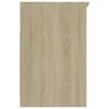 vidaXL Sideboard mit Schubladen Sonoma-Eiche 40x50x76 cm Holzwerkstoff