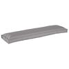 vidaXL Palettenkissenset 2 pcs Grau 150 x 40 x 8 cm Oxford-Stoff