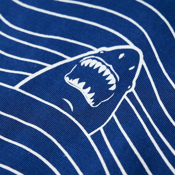 Kinder-T-Shirt Dunkelblau 116