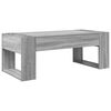 vidaXL Couchtisch Sonoma-Grau 110 x 50 x 41 cm Holzwerkstoff
