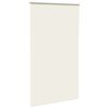 vidaXL Verdunkelungsrollo Cremewei&szlig; 120x210cm Stoffbreite 116,6cm
