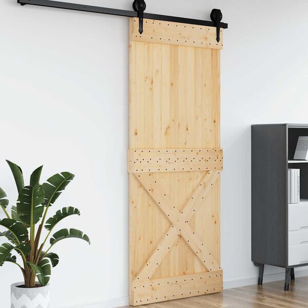 vidaXL T&uuml;r NARVIK 95x210 cm Massivholz Kiefer