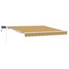 vidaXL Ausziehbare Markise Mehrfarbig 350 x 250 cm Stoff und Aluminium