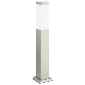 vidaXL Pollerleuchte 50 cm Edelstahl IP44