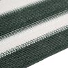 vidaXL Zaunblende Gr&uuml;n und Wei&szlig; 1,2x10 m HDPE 75 g/m&sup2;