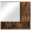 vidaXL Spiegelschrank Ger&auml;ucherte Eiche 59 x 17 x 55 cm Holzwerkstoff