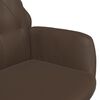 vidaXL Relaxsessel Braun Kunstleder