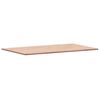 vidaXL Tischplatte 100x60x1,5 cm Rechteckig Massivholz Buche