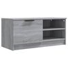 vidaXL TV-Schr&auml;nke 2 Stk. Grau Sonoma 80x35x36,5 cm Holzwerkstoff