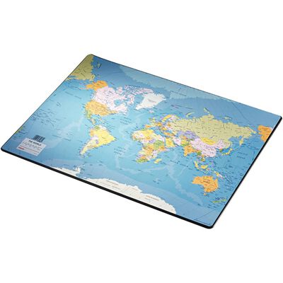 Esselte Schreibtischunterlage Europost Weltkarte 40x53 cm
