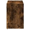 vidaXL TV-Wandschrank mit LED-Beleuchtung R&auml;uchereiche 100x31x45 cm