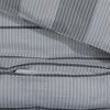 vidaXL Bettw&auml;sche-Set Grau 200x200 cm Baumwolle