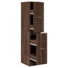 vidaXL Apothekerschrank Eichen-Optik 30x41x144,5 cm Holzwerkstoff