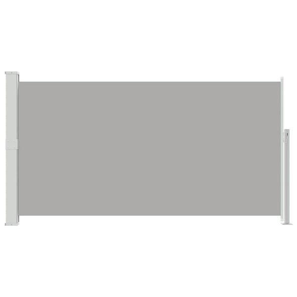 vidaXL Ausziehbare Seitenmarkise 170&times;300 cm Grau