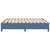 vidaXL Plattformbettgestell Blau 180 x 200 cm Stoff