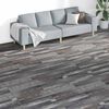 vidaXL Bodenplanken 18 pcs Grau 5,26 m&sup2; PVC