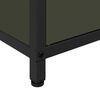 vidaXL K&uuml;chenaufbewahrung mit Regal Olive Gr&uuml;n 60 x 50 x 92 cm Stahl