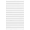 vidaXL Doppelrollo Wei&szlig; 145x230 cm Stoffbreite 140,9 cm Polyester