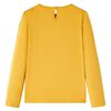 Kinder-Langarmshirt Ocker 116