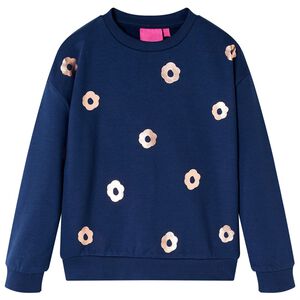 vidaXL Kinder-Sweatshirt Marineblau 104