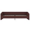 vidaXL Tagesbett mit Matratze USB Lila Stoff 90x200 cm