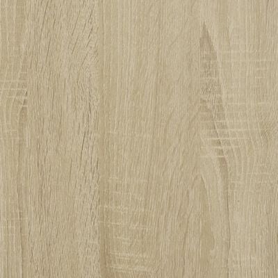 vidaXL Waschbeckenunterschrank Sonoma-Eiche 60x38,5x45cm Holzwerkstoff