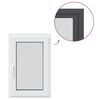 vidaXL Kellerfenster RISOR 60x90 cm Dreh Kipp DIN Rechts Anthrazit