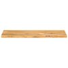 vidaXL Tischplatte mit Baumkante 110x20x3,8 cm Massivholz Mango