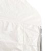 vidaXL Pavillon mit Dach Wei&szlig; 13,38x5,88x3,75 m Polyethylen