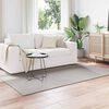 vidaXL Bereichsteppiche LUGO Creme und Grau 200 x 140 cm Polyester