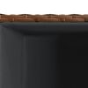 vidaXL Pflanzk&uuml;bel Braun 30x30x60 cm Poly Rattan