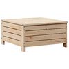 vidaXL 7-tlg. Garten-Sofagarnitur Massivholz Kiefer
