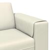 vidaXL Wohnzimmer Couch 3 pcs Creme
