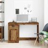 vidaXL Schreibtisch mit T&uuml;r Altholz 50 x 115 x 75 cm Holzwerkstoff