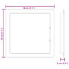 vidaXL Zugangs панели 2 pcs Wei&szlig; 15 x 15 x 2 cm ABS Kunststoff